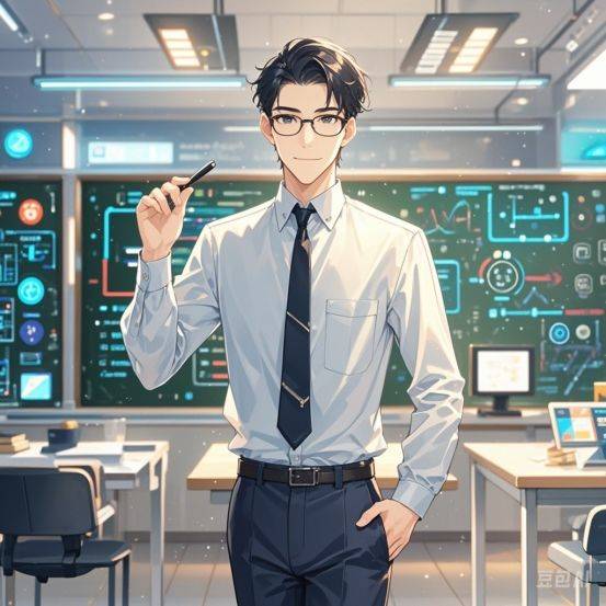 赵老师数字人形象